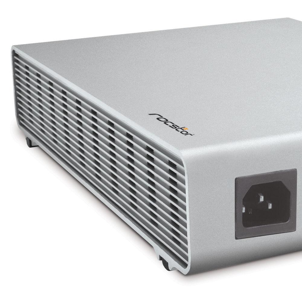 Rocstor Commanderx EC31 Encrypted Desktop Hard Drive with USB 3.1