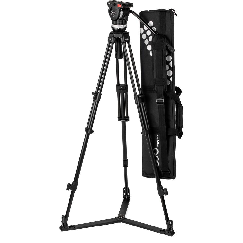 Sachtler System Ace XL GS AL with Fluid Head, Ace 75 2 D Tripod, Ground Spreader & Bag
