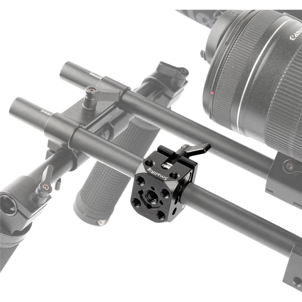 SmallRig Quick Release Rod Clamp with ARRI Accessory Mount