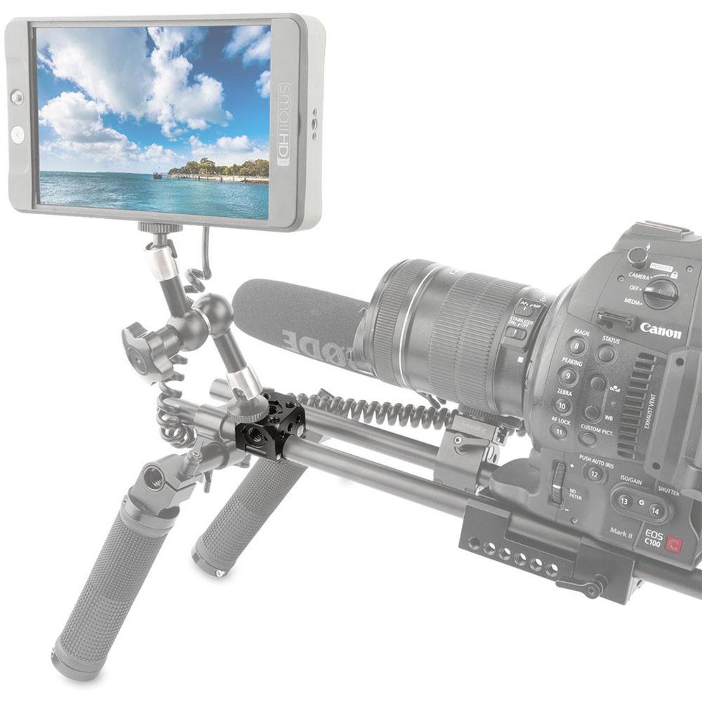 SmallRig Quick Release Rod Clamp with ARRI Accessory Mount