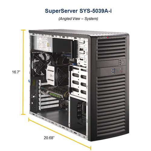 Supermicro Super WorkStation X11SRA with Chassis CSE-732D3-903B