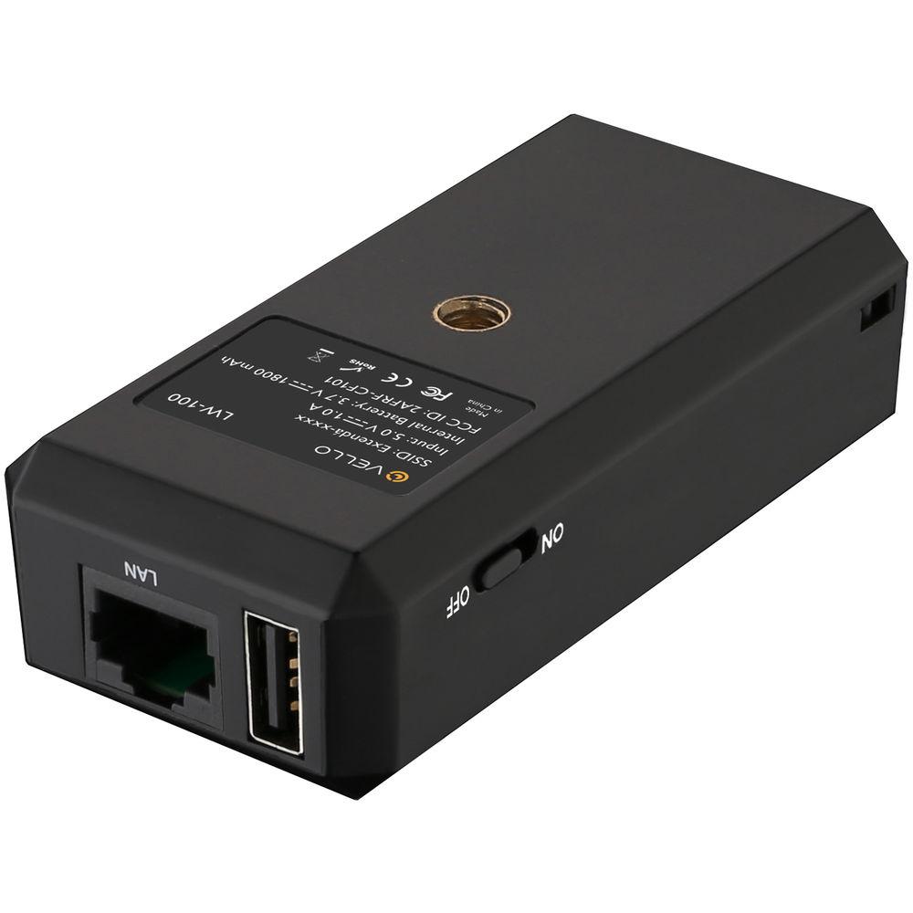Vello LW-100 Extendá Wi-Fi Camera Remote Control for Select Canon, Nikon & Sony