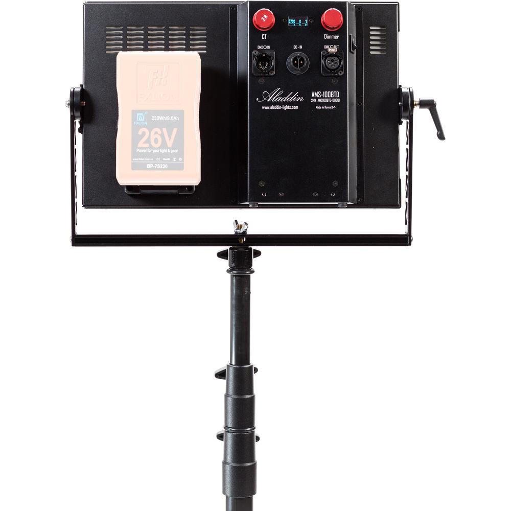 Aladdin Base-Lite 100 Bi-Color Soft LED Kit with Gold Mount Battery Plate