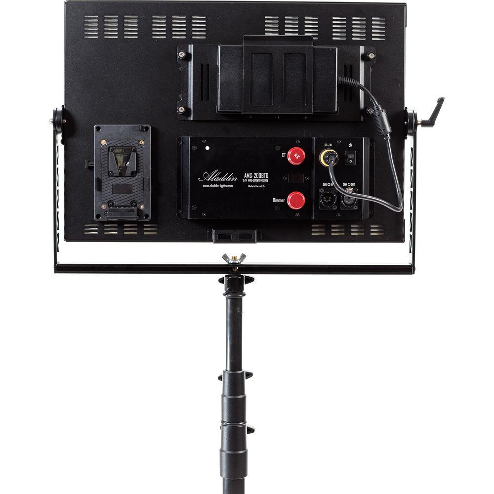 Aladdin Base-Lite 200 Bi-Color Soft LED Kit with Gold Mount Battery Plate