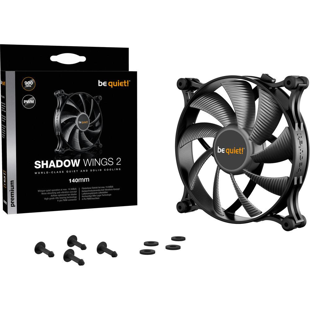 be quiet! Shadow Wings 2 140mm PWM Computer Fan