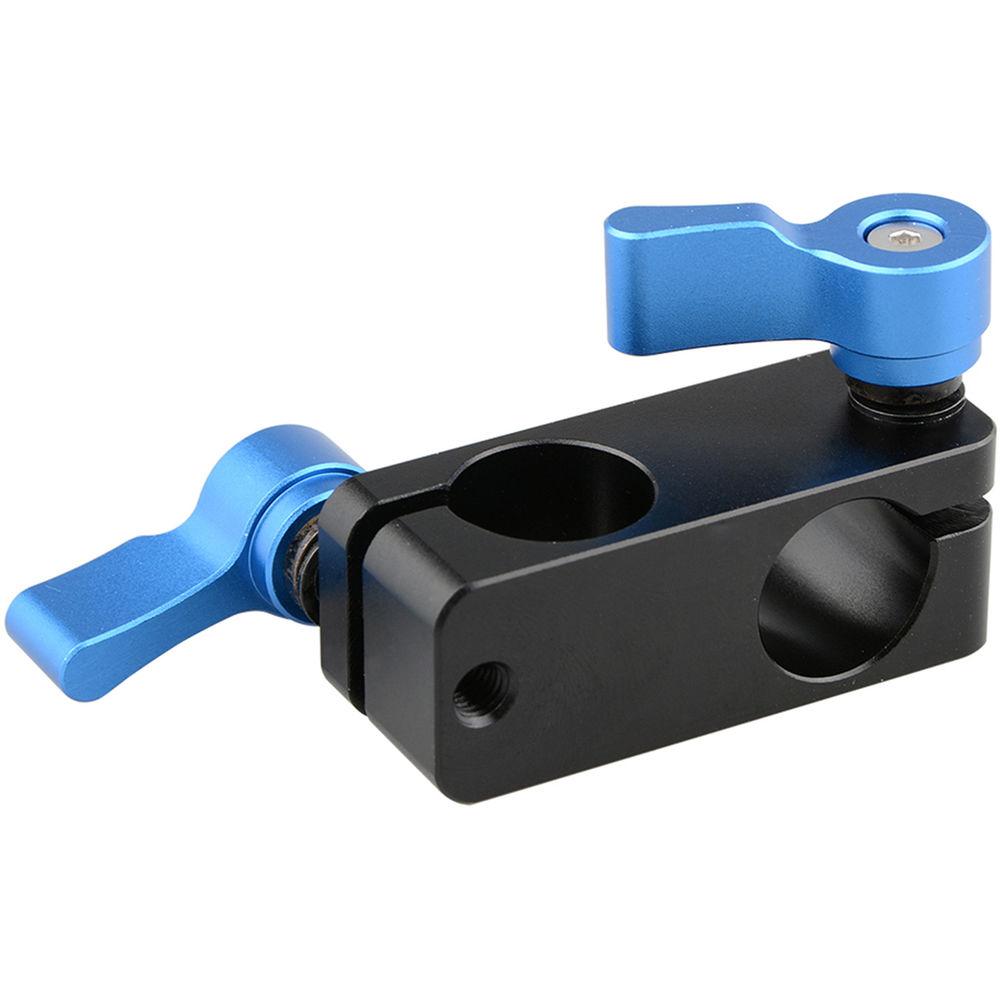 CAMVATE 90 Degree Rod Rig Adapter Clamp for DSLR 15mm Rods Rig System Shoulder Mount