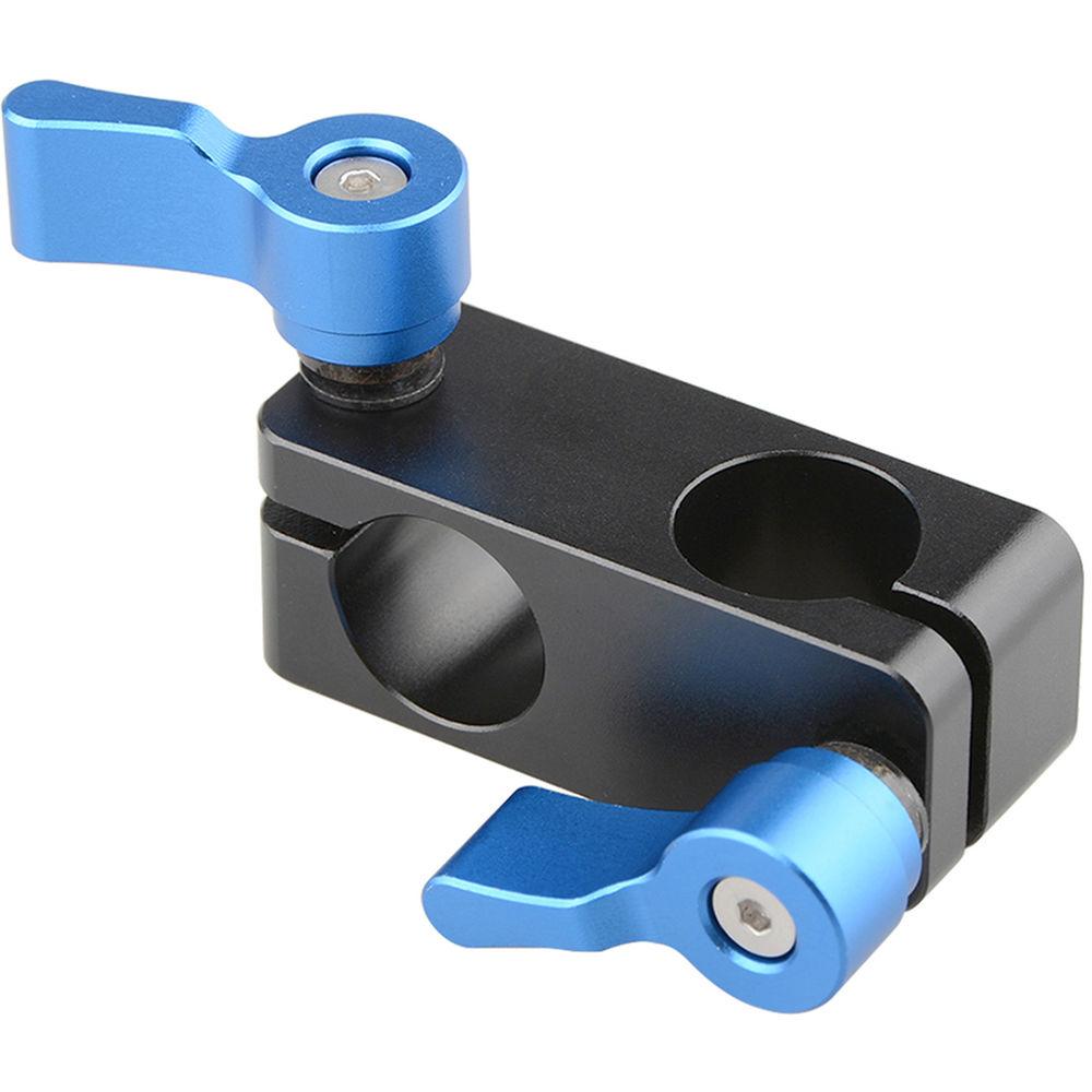 CAMVATE 90 Degree Rod Rig Adapter Clamp for DSLR 15mm Rods Rig System Shoulder Mount