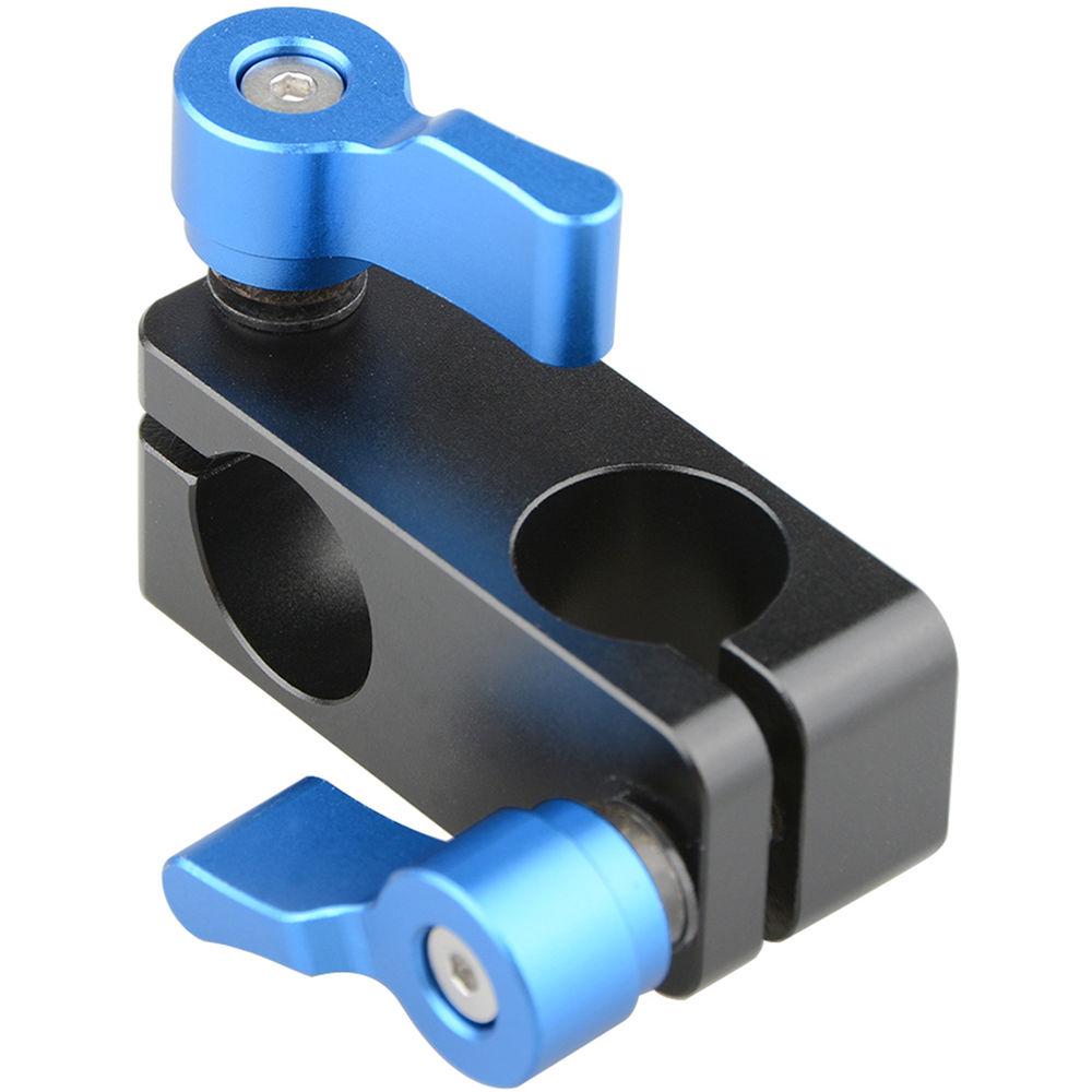 CAMVATE 90 Degree Rod Rig Adapter Clamp for DSLR 15mm Rods Rig System Shoulder Mount