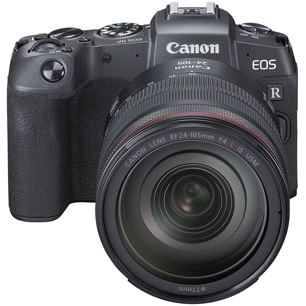 Canon EOS RP Mirrorless Digital Camera with EF 24-105mm f 3.5-5.6 STM Lens and Mount Adapter EF-EOS R Kit
