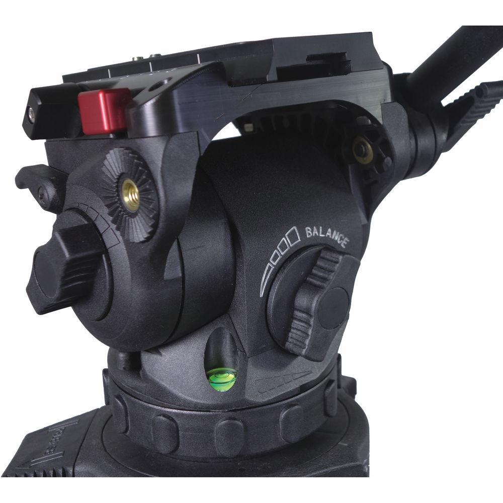 Cartoni Focus 8 Fluid Head & Two-Stage Tripod SDS System