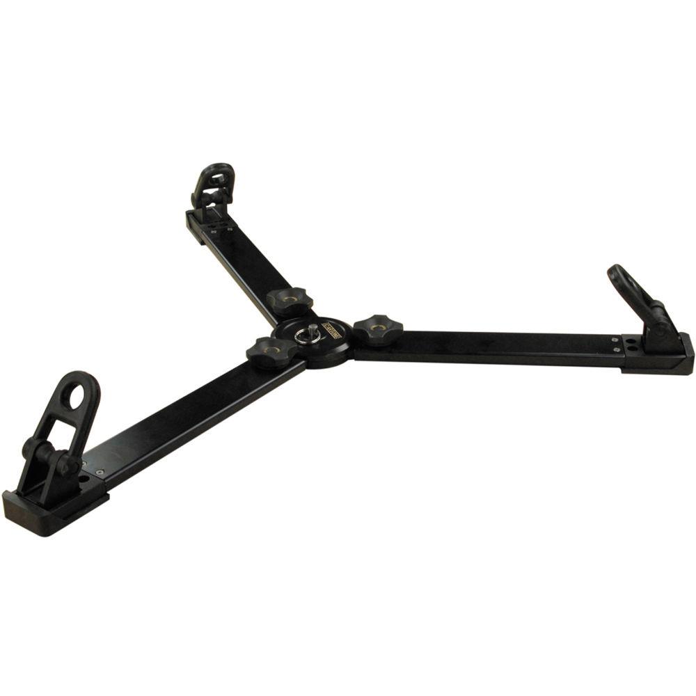 Cartoni Master 65 Head Complete, 1 Stage Alminum Studio Tripod, Ground Spreader