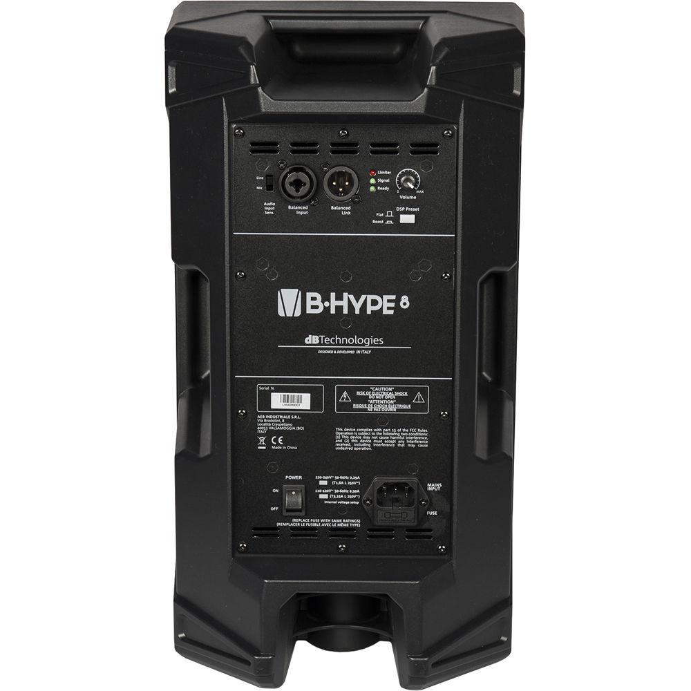 dB Technologies B-HYPE 8 2-Way 260W Active Speaker