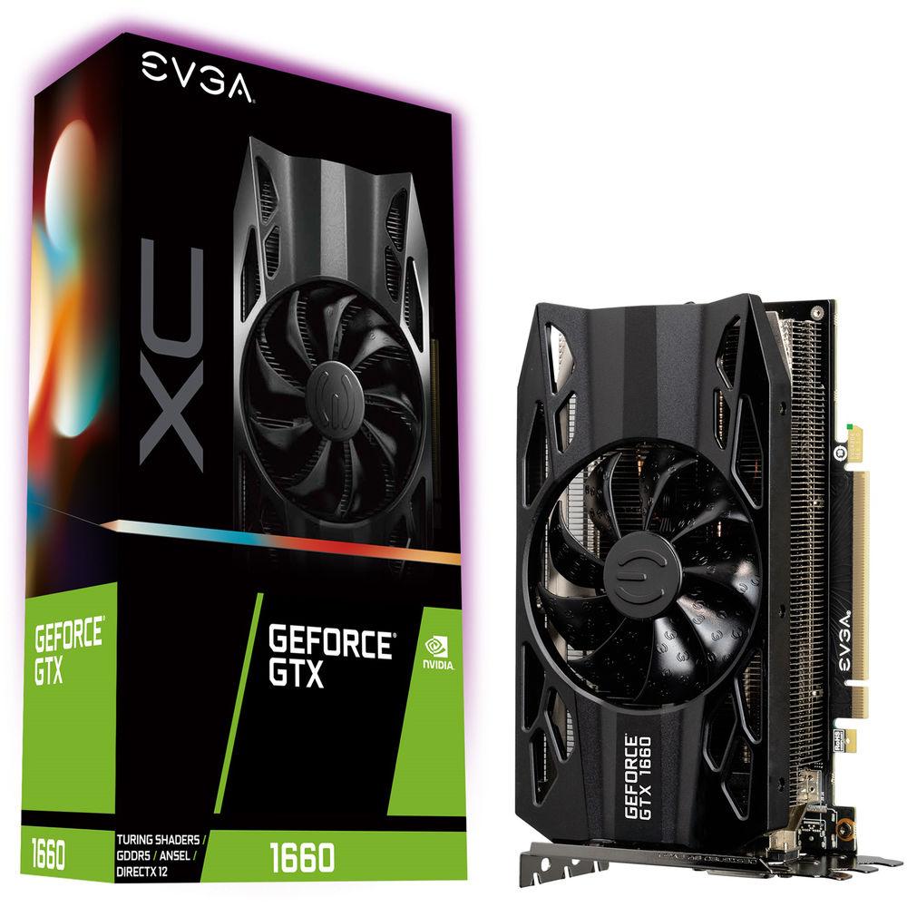 EVGA GeForce GTX 1660 XC Gaming Graphics Card