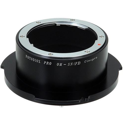 FotodioX Pro Lens Mount Adapter for Olympus Zuiko 35mm SLR Lens to Sony Cinealta FZ-Mount Camera Bodies