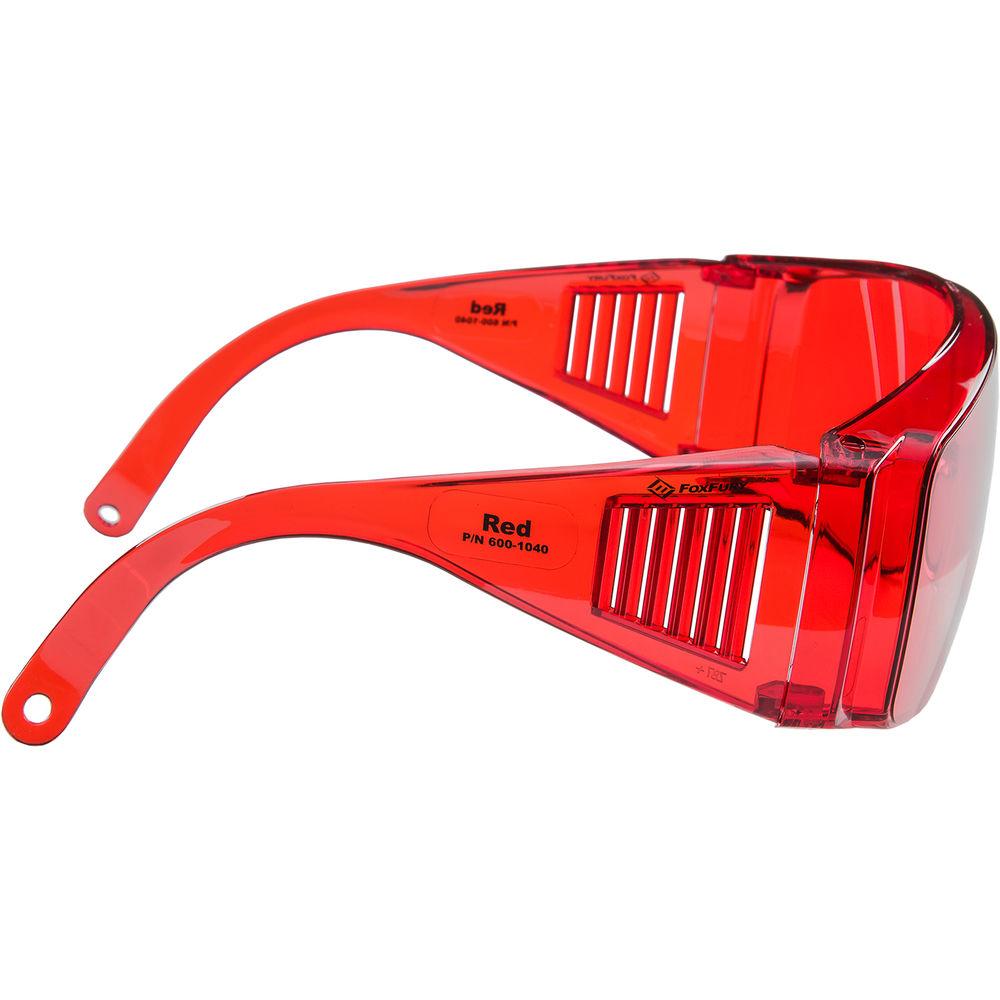 FoxFury Red Forensic Goggles