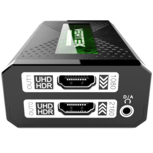 HDfury Vertex 4K60 4:4:4 600 MHz UHD HDR Splitter, Switcher, and Scaler