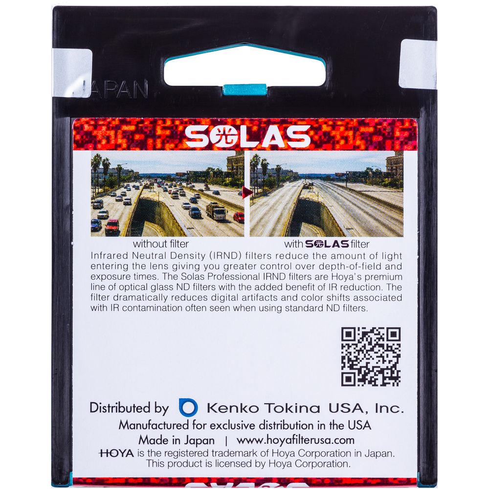 Hoya 72mm Solas IRND 1.8 Filter