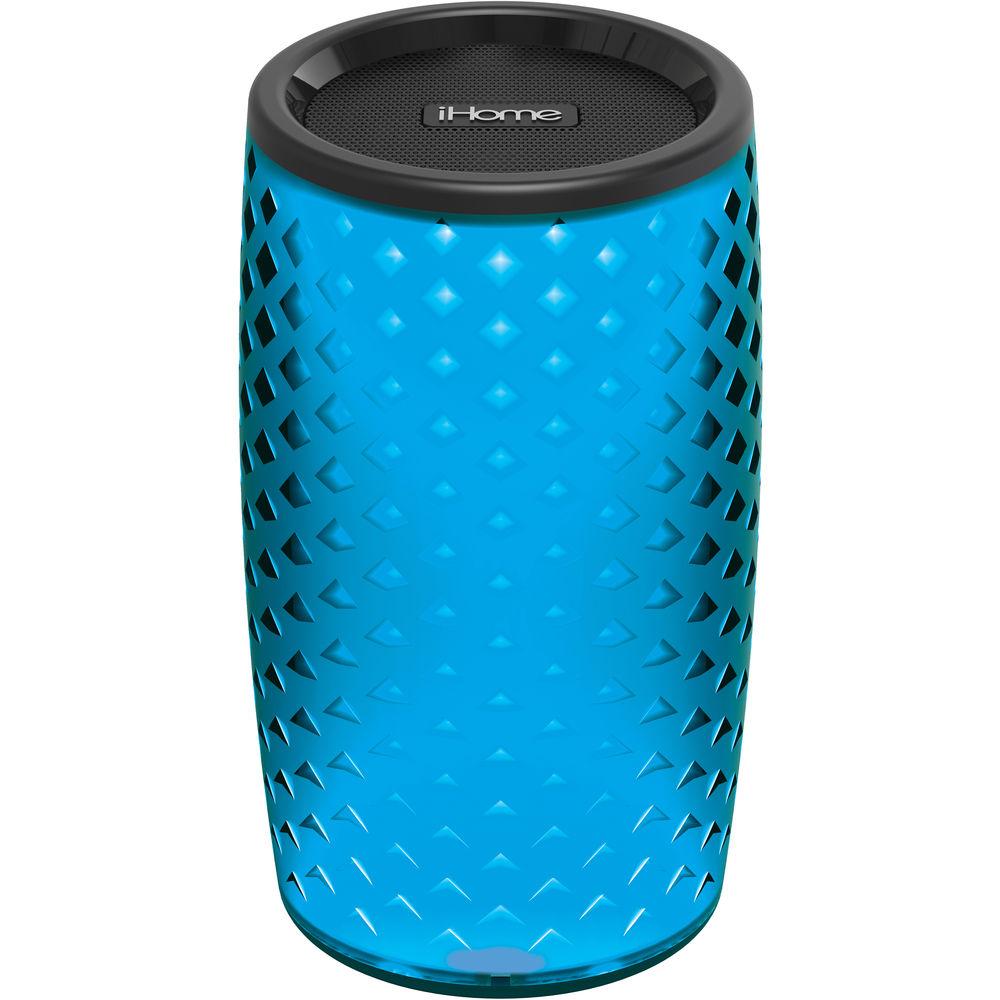 iHome iBT78v2B Color Changing Rechargeable Bluetooth Speaker