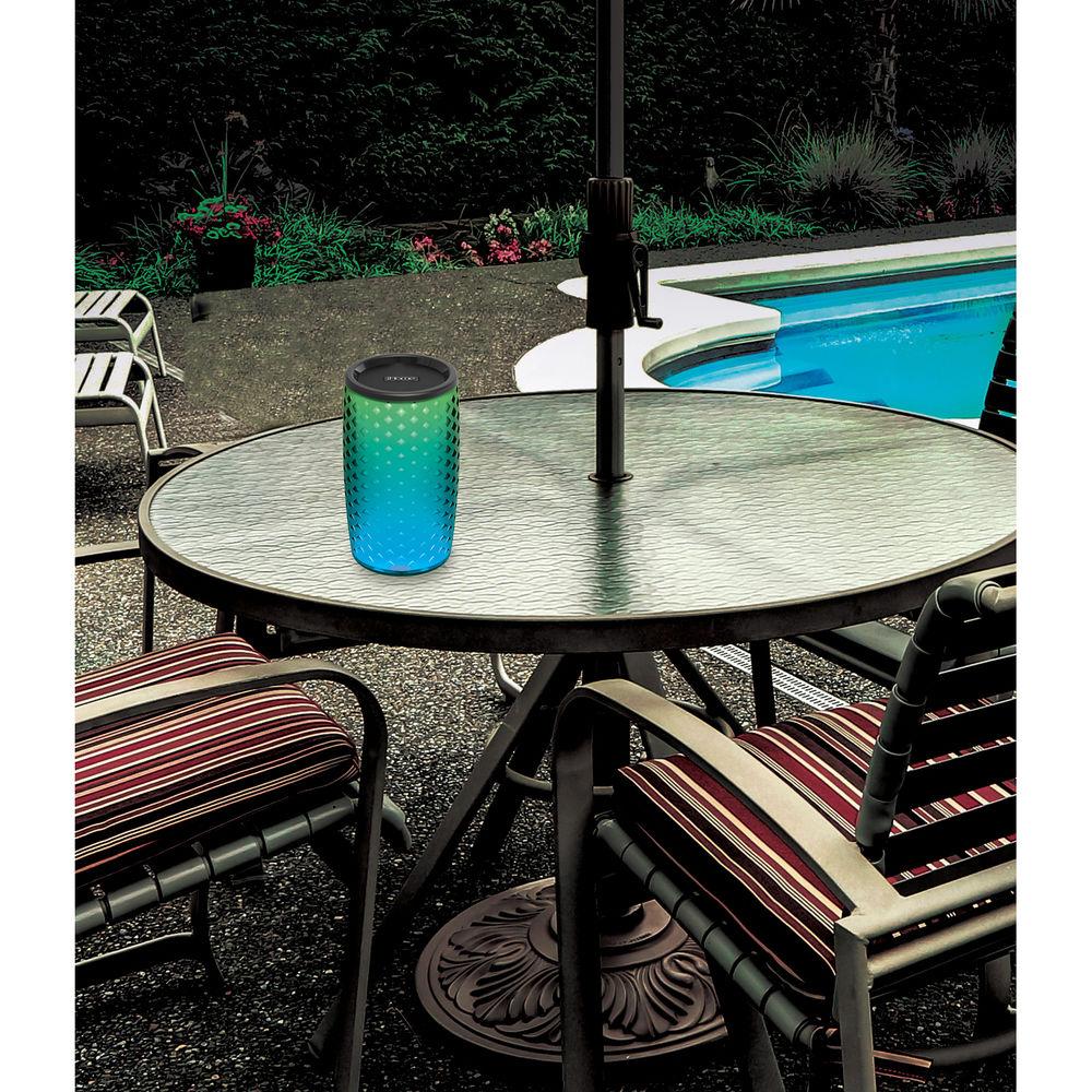iHome iBT78v2B Color Changing Rechargeable Bluetooth Speaker