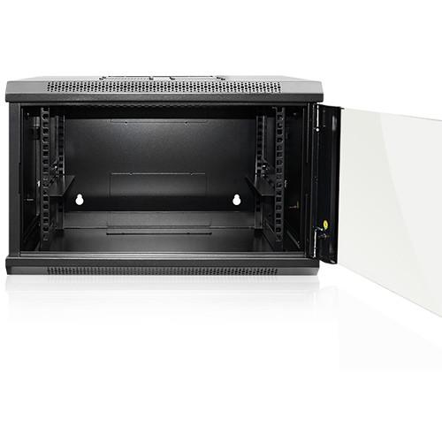 iStarUSA Claytek WMZ655-DWR2U Swing-Out Wallmount Server Cabinet with 2 RU Sliding Drawer