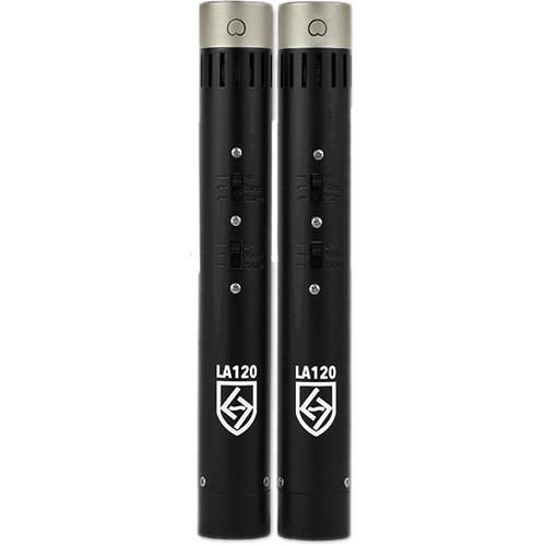 Lauten Audio Series Black LA-120 Small-Diaphragm FET Condenser Microphone Pair