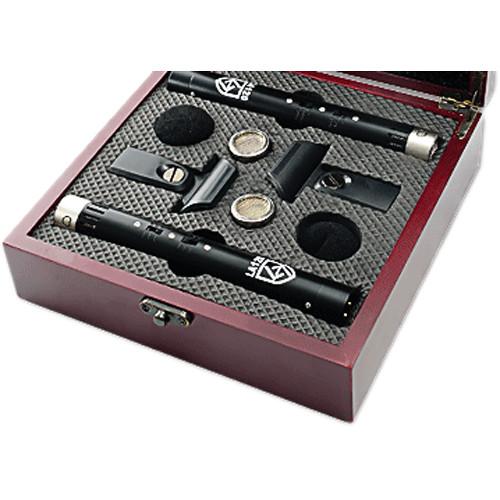 Lauten Audio Series Black LA-120 Small-Diaphragm FET Condenser Microphone Pair