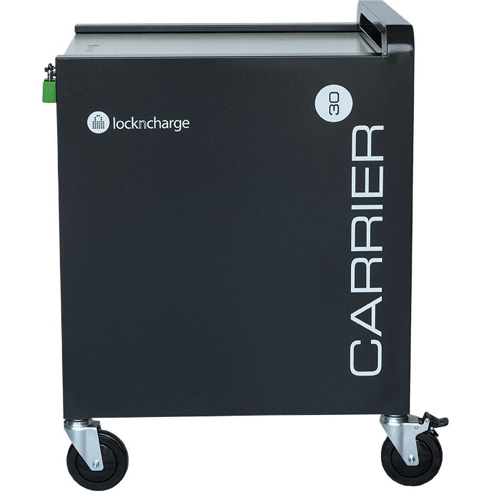 LocknCharge Carrier 30 Top Load Charging Cart, LocknCharge, Carrier, 30, Top, Load, Charging, Cart