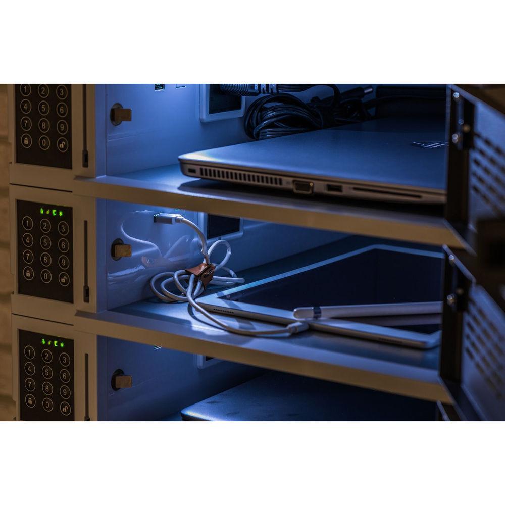 Luxor 5-Bay Charging Locker for Mobile Devices