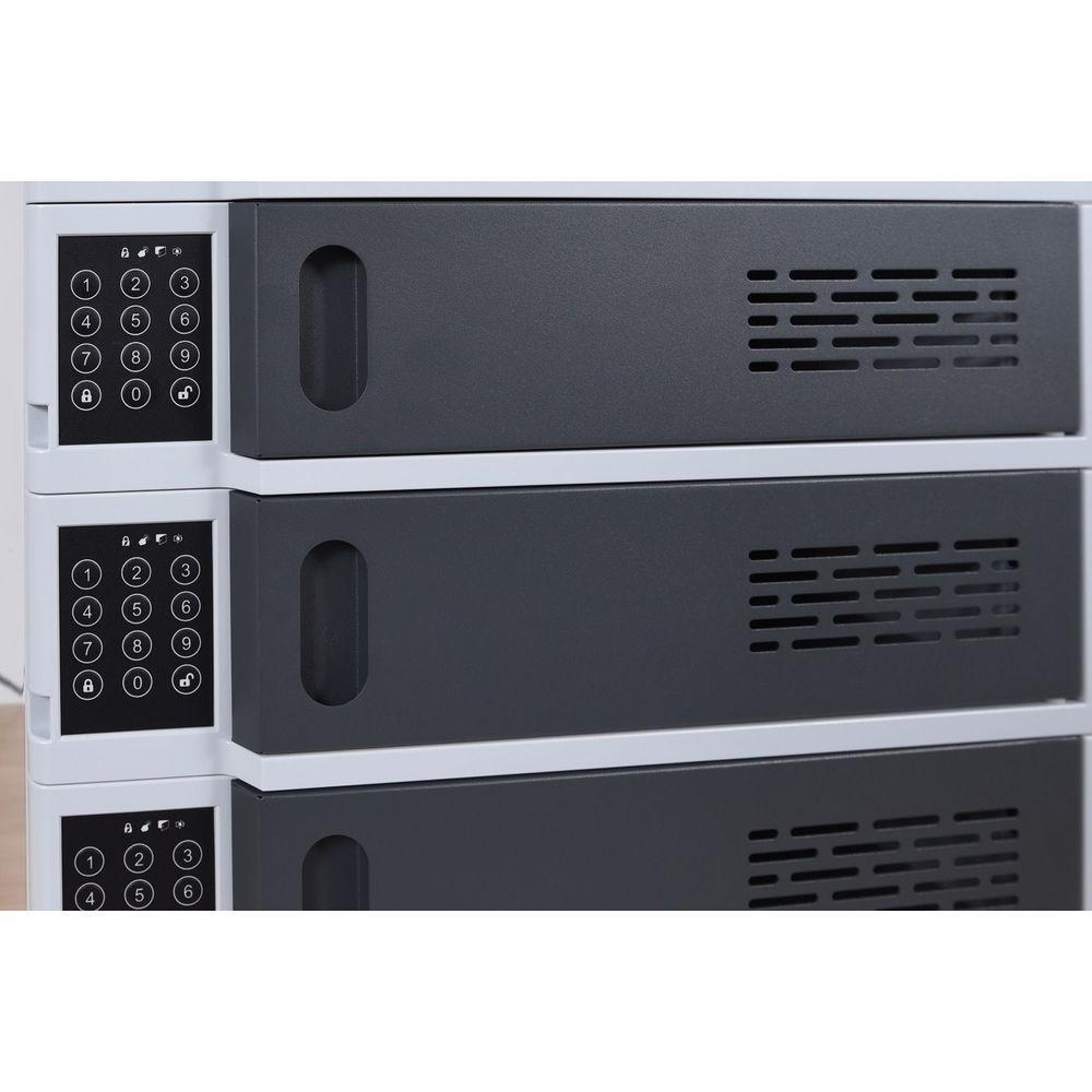 Luxor 5-Bay Charging Locker for Mobile Devices