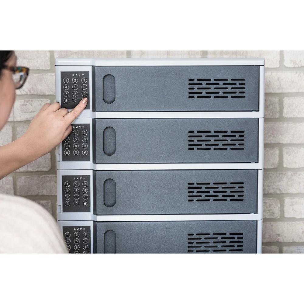 Luxor 5-Bay Charging Locker for Mobile Devices