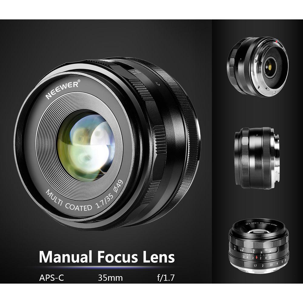 Neewer 35mm f 1.7 Lens for Sony E