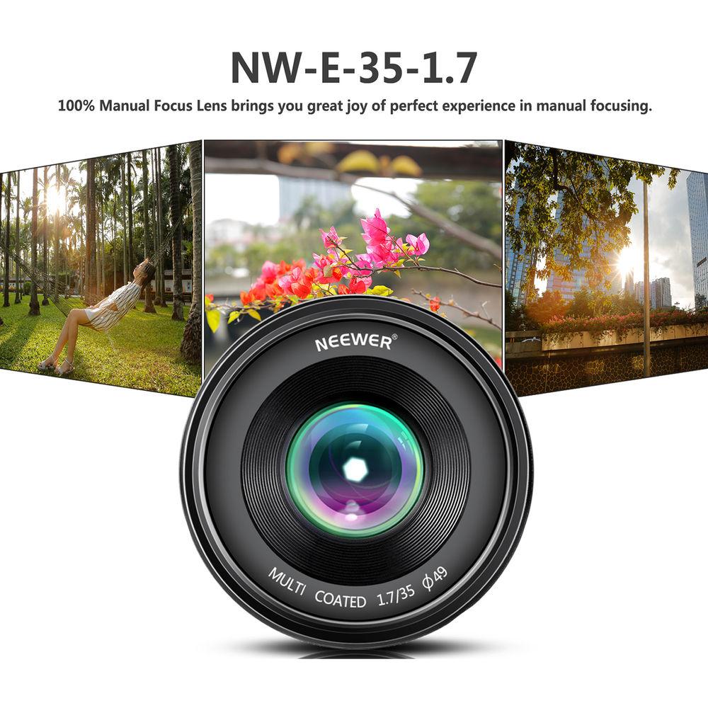 Neewer 35mm f 1.7 Lens for Sony E