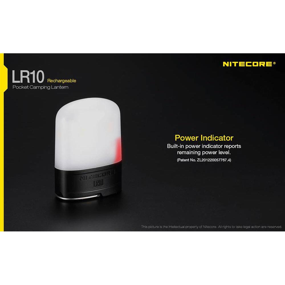 Nitecore LR10 Rechargeable Pocket Camping Lantern