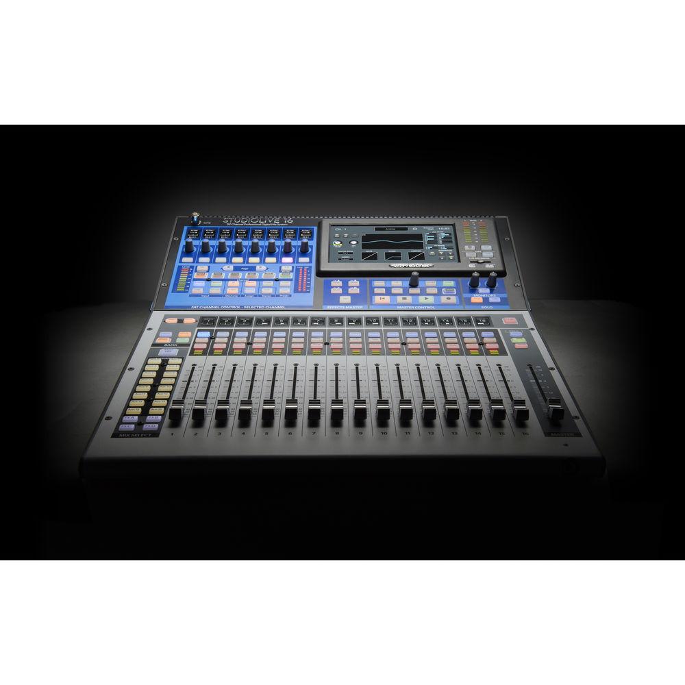 PreSonus StudioLive 16 Series III Digital Mixer 16-Channel Digital Console Recorder
