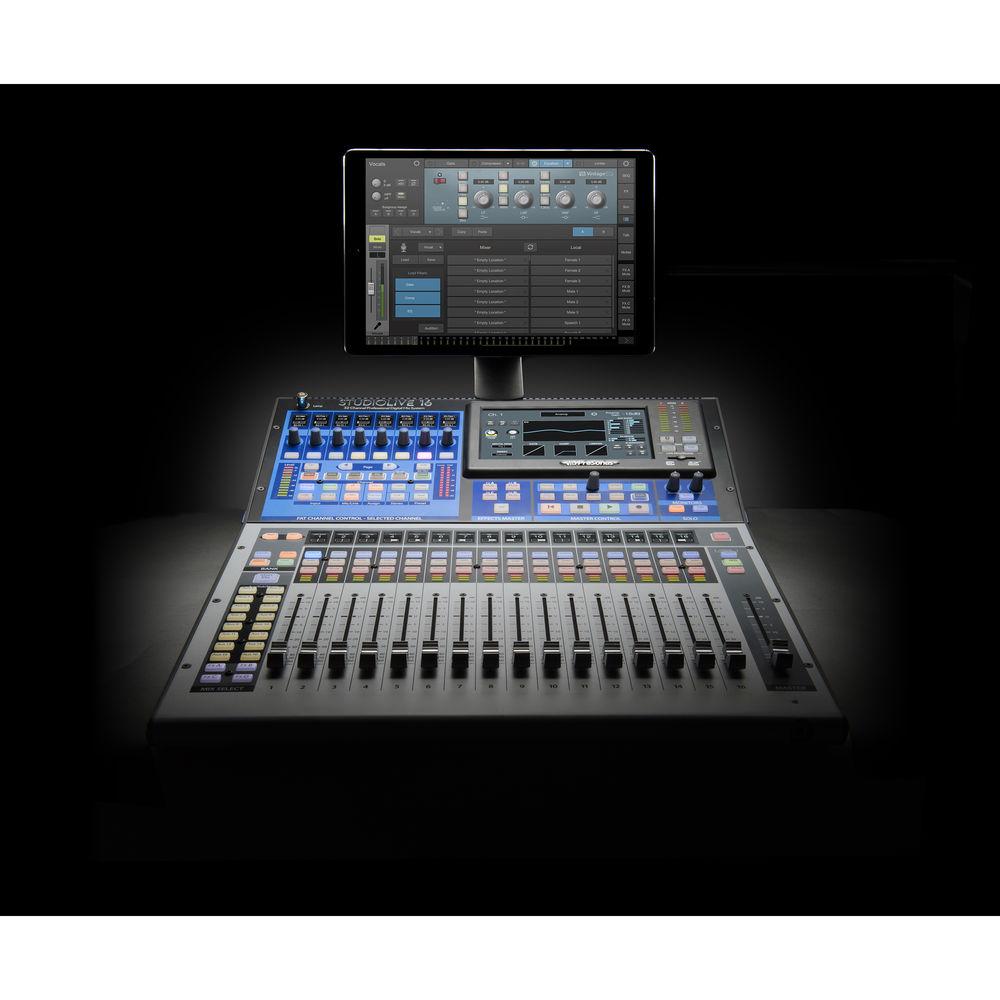 PreSonus StudioLive 16 Series III Digital Mixer 16-Channel Digital Console Recorder