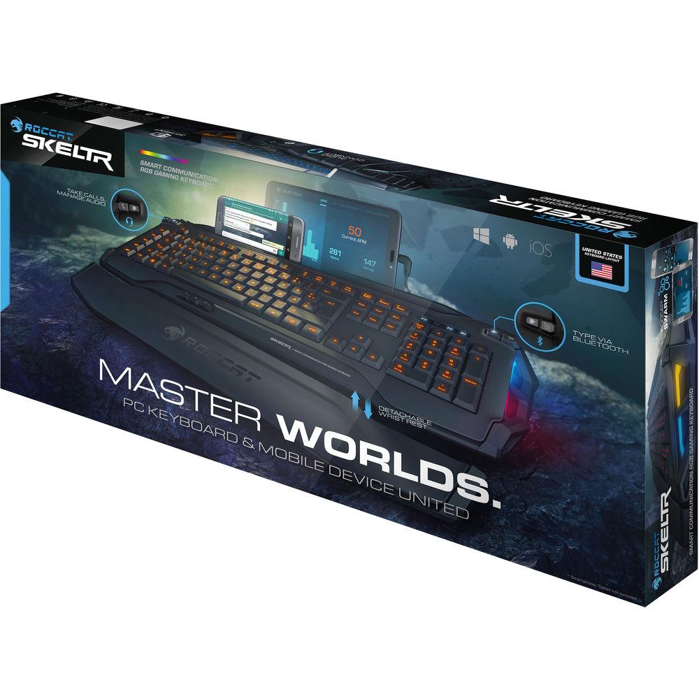 ROCCAT Skeltr Smart Communication RGB Gaming Keyboard