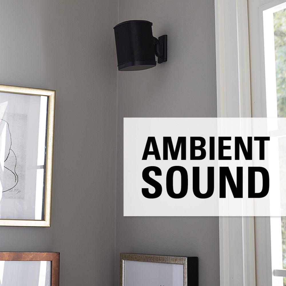 SANUS WSWM21 Wireless Speaker Wall Mount for the Sonos One, PLAY:1, & PLAY:3