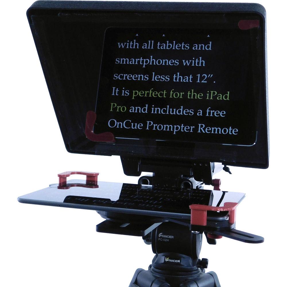 Telmax Rail-A-Prompter iPad Tablet Teleprompter, Telmax, Rail-A-Prompter, iPad, Tablet, Teleprompter