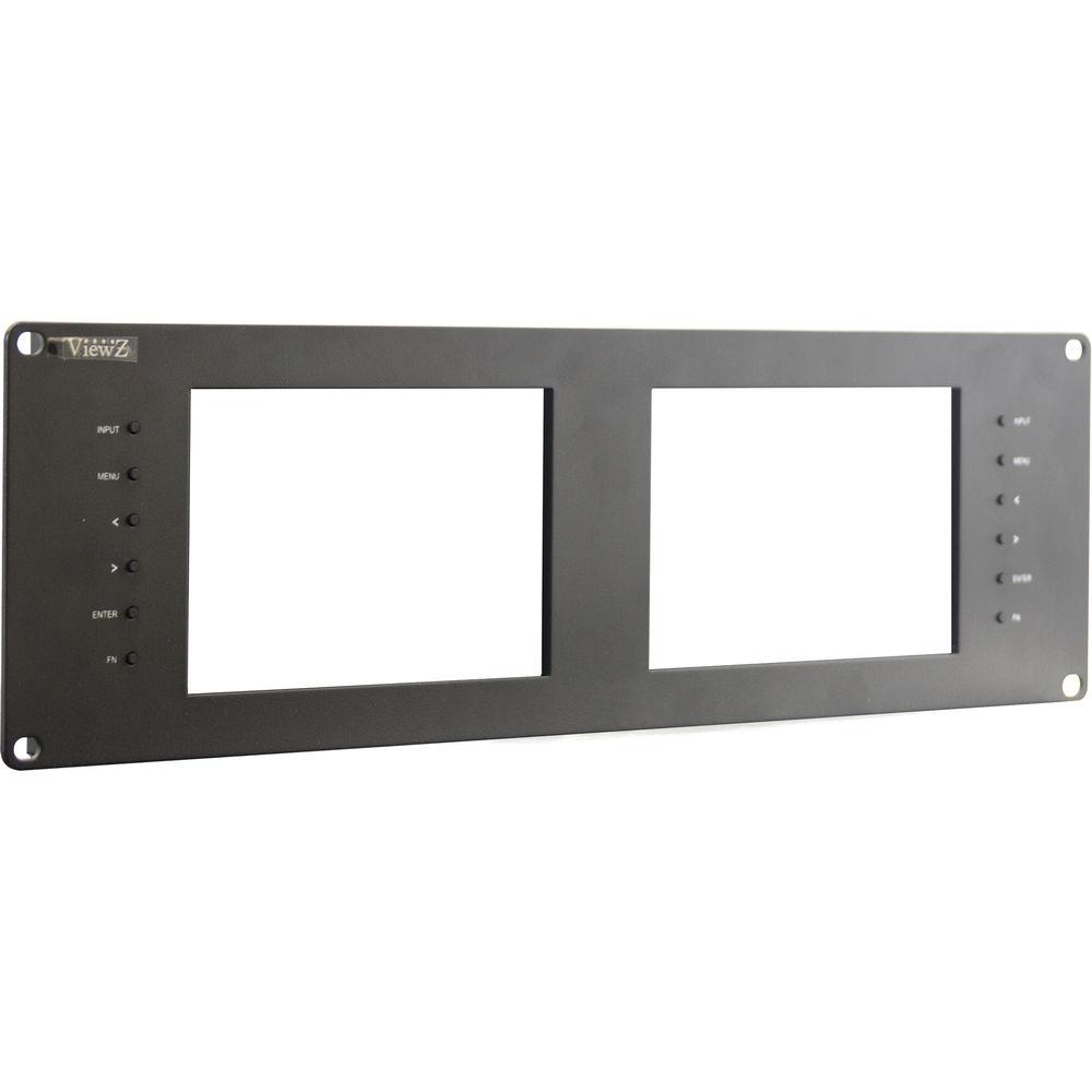 ViewZ VZ-070RM-E Dual 7" 3G-SDI Rackmount Monitor