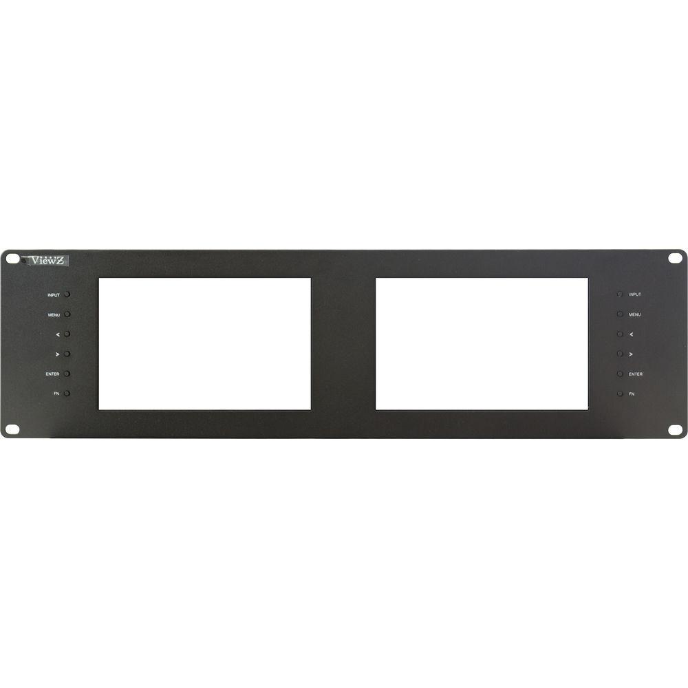 ViewZ VZ-070RM-E Dual 7" 3G-SDI Rackmount Monitor