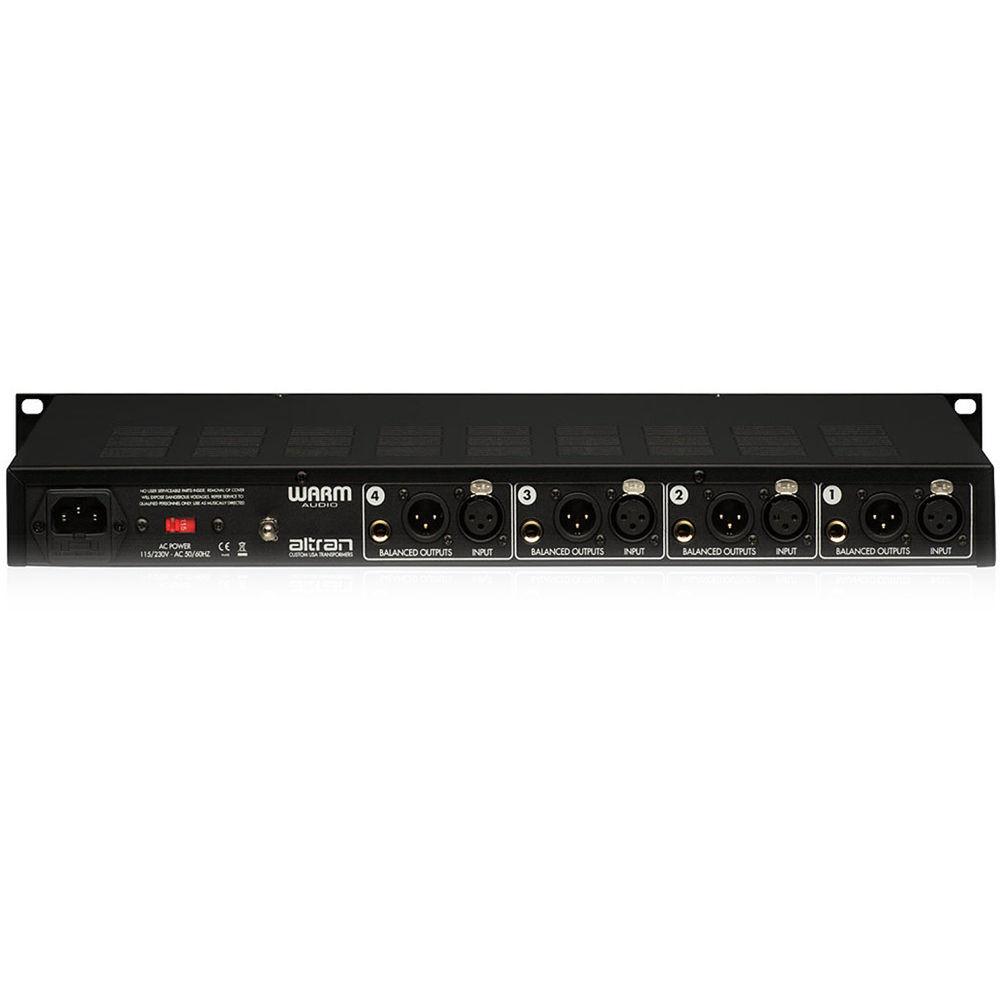 Warm Audio WA-412 4-Channel Microphone Pre-Amp with DI