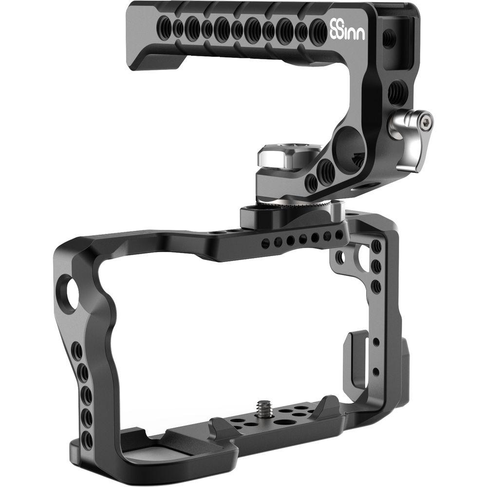 8Sinn Cage and Top Handle Scorpio with 28mm Rosette for Sony a6500 a6300