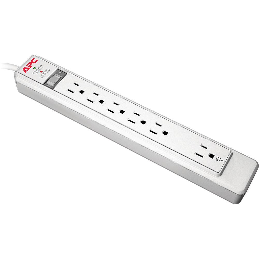 APC P6N Essential SurgeArrest 6-Outlet 120V Surge Protector