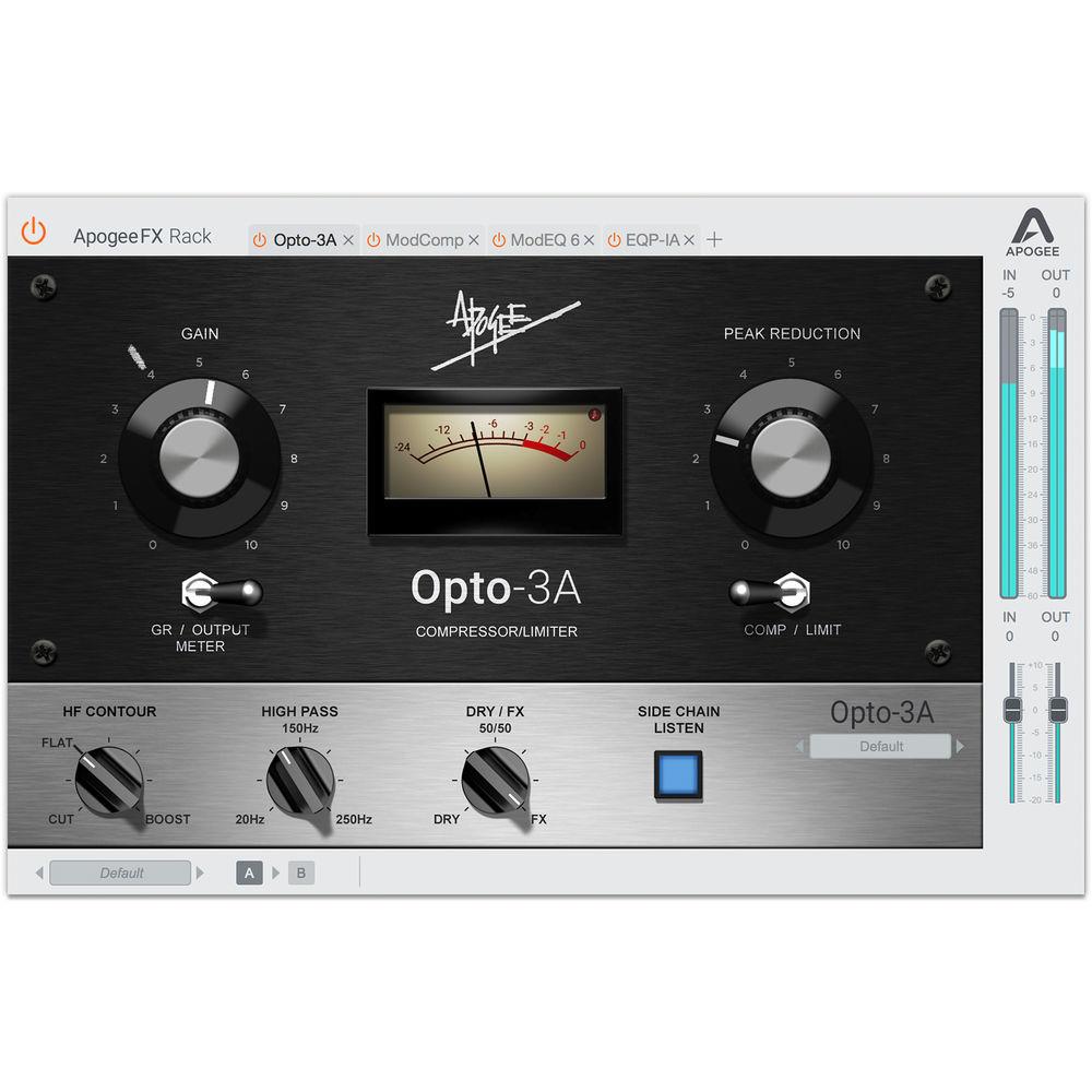 Apogee Electronics FX Rack Bundle - Dynamics and Equalizer Plug-Ins