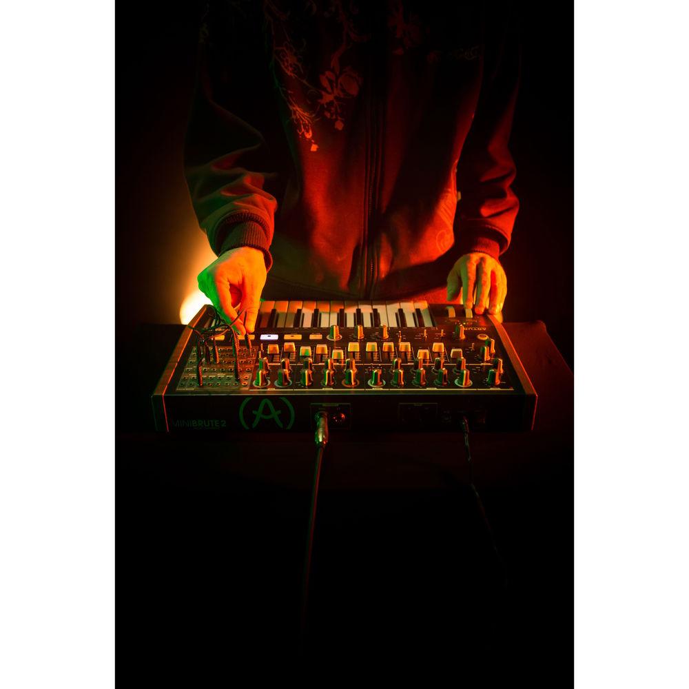 Arturia MiniBrute 2 Semi-Modular Monophonic Analog Synthesizer with 48-Point Patchbay