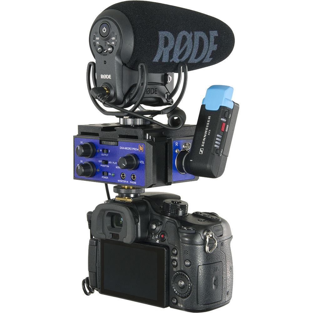 Beachtek DXA-MICRO-PRO PLUS Active Audio Adapter for DSLRs and Camcorders