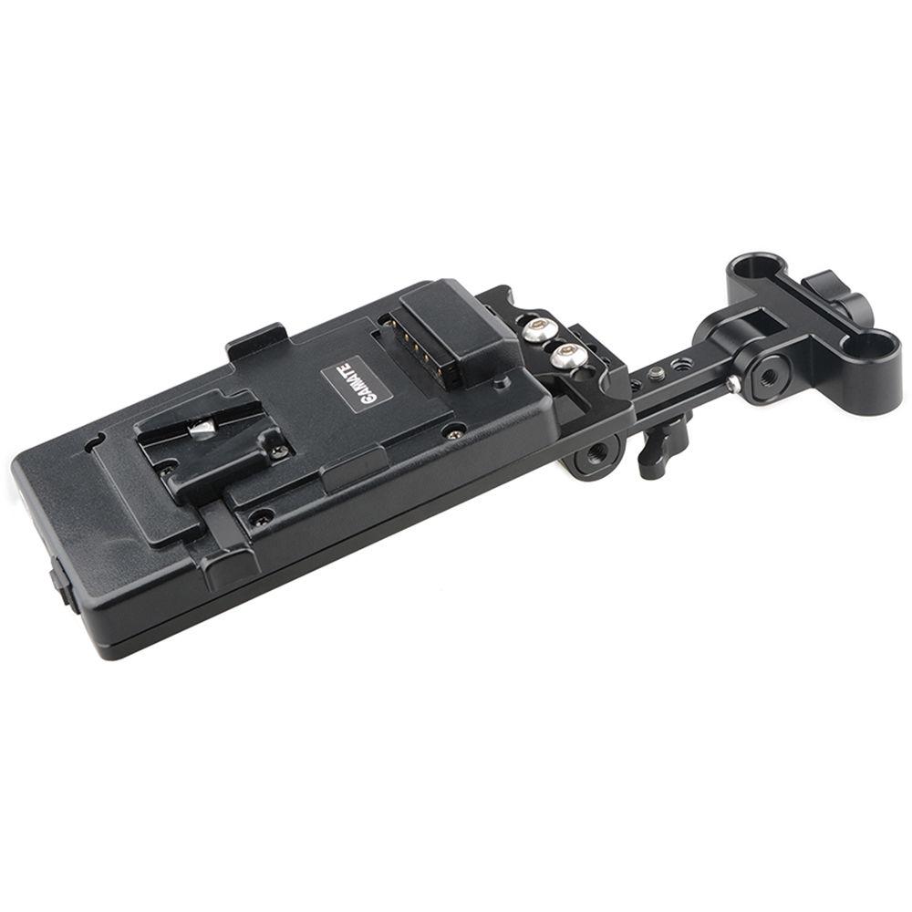 CAMVATE V-Lock Battery Plate with Power Supply Splitter