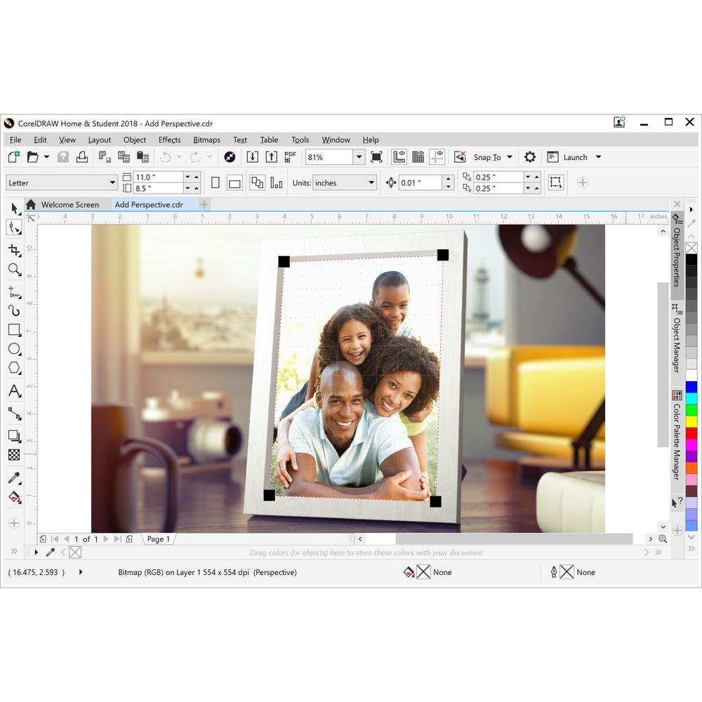 Corel CorelDRAW Home & Student Suite 2018