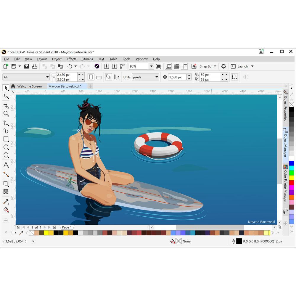 Corel CorelDRAW Home & Student Suite 2018