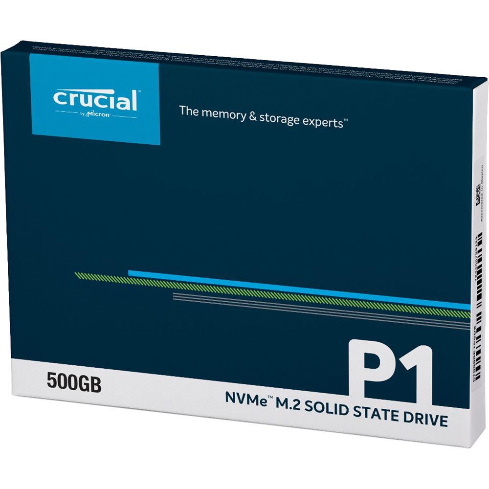 Crucial 500GB P1 NVMe M.2 Internal SSD